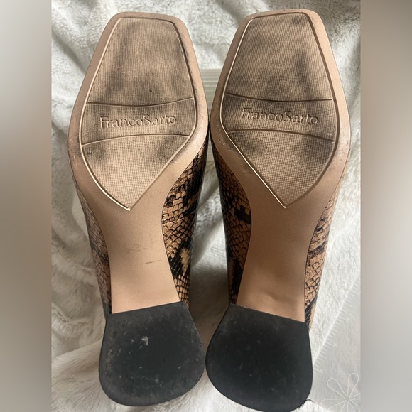 Franco Sarto Women’s Halo Pumps - Snake Print - Picture 4 of 5